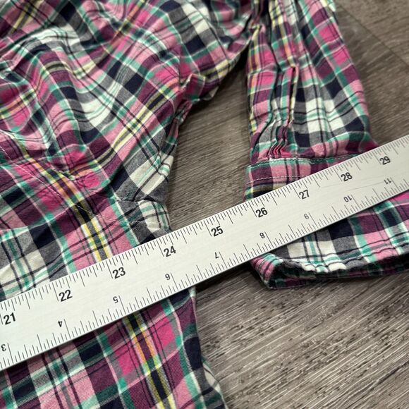 Brooks Brothers Shirt Mens Large‎ Madres Plaid Long Sleeve Button 1818 Regular - Picture 7 of 7